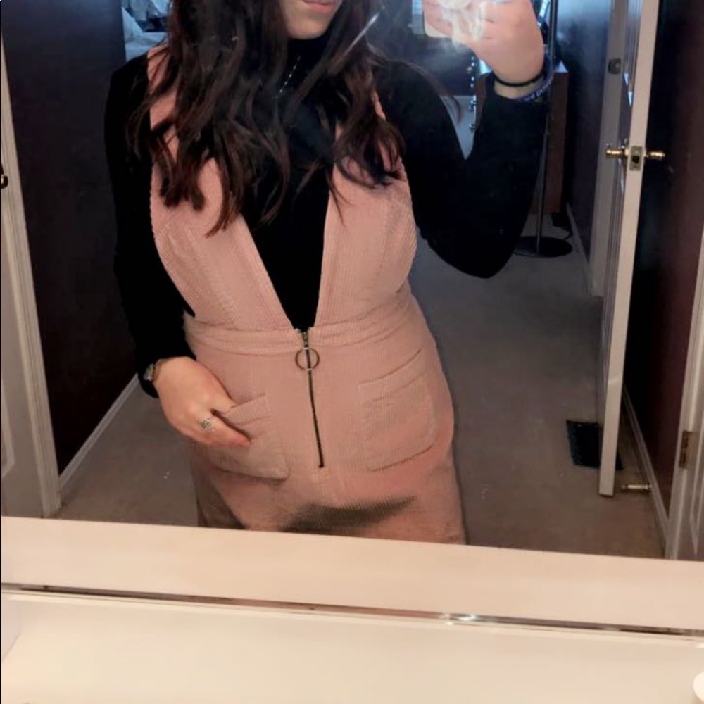 Wild Fable corduroy pink dress